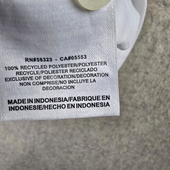 Nike Dri-Fit Kentucky Wildcats Polo Shirt White/Blue L Recycled Polyester - Picture 6 of 8